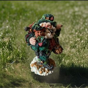 Crinkle Claus Teddy O’Crinkle Possible Dreams VTG  1998 St Patrick Day